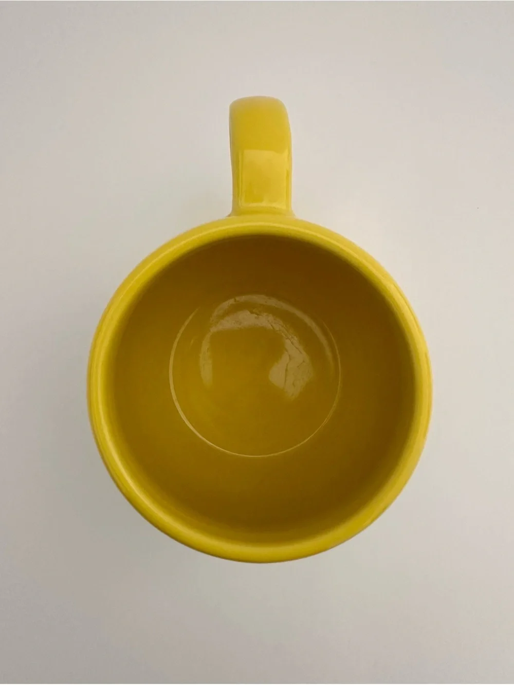 Peeps Yellow Ceramic Mug with Bunny & Chick Graphics
